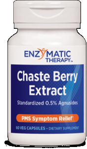 Chaste Berry Extract (60 veg caps) Enzymatic Therapy
